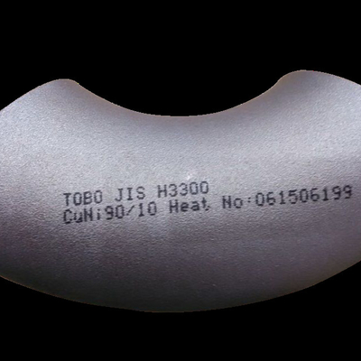 Inconel 625 ขนาดที่กำหนดเองอุปกรณ์เชื่อมท่อก้นเชื่อมโลหะผสมนิกเกิล 180D ข้อศอก LR STD ASME B16.9