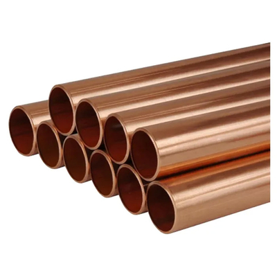 ท่อทองแดงนิกเกิล Astm รอบ 1/4 ผนังบางไม่มีรอยต่อ C10200/C11000/C12000/C12200 Tube