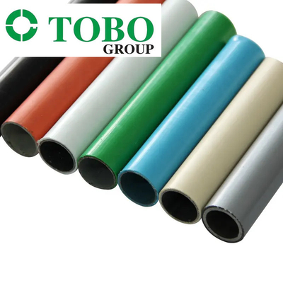 โรงงานเฉพาะปรับแต่ง ESD ท่อเคลือบ ABS ท่อเหล็กเคลือบพลาสติก Lean Pipe Lean Tube สำหรับระบบ Lean Rack