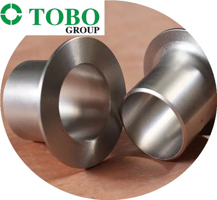 1/2 ใน -48 ในกำหนดการ 5S เพื่อกำหนดเวลา 80 ASME B16.9 ASME B363 EN1092 WPT2 Titanium Lap Joint Stub End