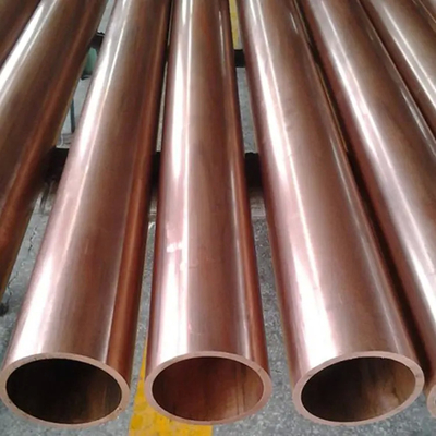 ท่อทองแดงนิกเกิลไม่มีรอยต่อ 20 มม. C70600 / Cn102 Cuni90 / 10 ท่อโลหะผสมทองแดงนิกเกิล