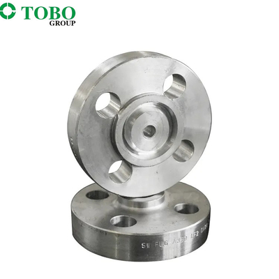 หน้าแปลน Rf เชื่อมซ็อกเก็ต C70600 2-1 / 2 ' 300 # RF ASTM A105 ASME16.9 หน้าแปลนท่อเชื่อม Cooper หน้าแปลนเหล็กนิกเกิล