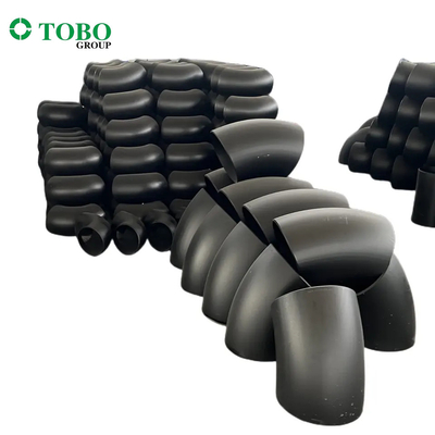 อุปกรณ์ท่อเหล็กคาร์บอน BW 45° LR ELBOW A234 WPB STD 8