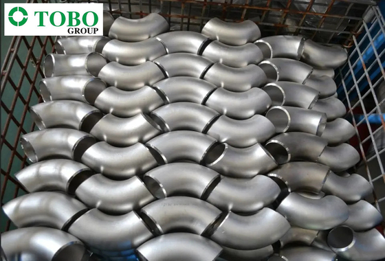 ข้อต่อท่อสแตนเลส BW 45° LR ELBOW A403 WP316L SCH40 2