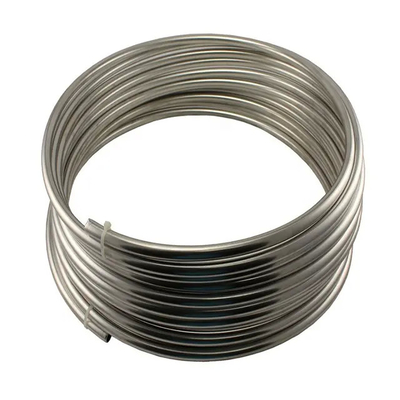 AISI 304/L 316/L ท่อคอยล์ Austenitic Stainless Steel Heat Exchanger Tube Seamless Steel