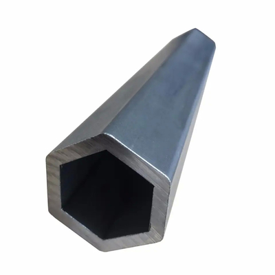 ASTM 316Ti ท่อหกเหลี่ยมสแตนเลส 2 นิ้ว SCHXXS ท่อไร้รอยต่อ Hex End Tube