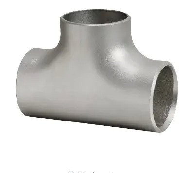 การลด Tee Butt ท่อปั่น Fittings สแตนเลส A420 WP11 เทียบเท่า Tee 8 นิ้ว SCH 40
