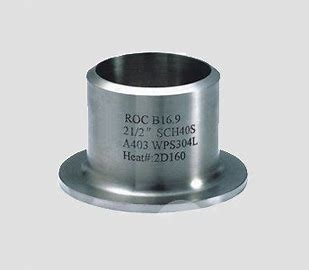 ท่อโลหะผสมนิกเกิล Lap Joint Stub End Hastelloy B2 UNS N10665 อุปกรณ์เชื่อมก้น