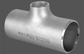 ผงเหล็กสแตนเลสหล่อ Fittings Butt การเชื่อมลด Tee ASTM A234 WP24