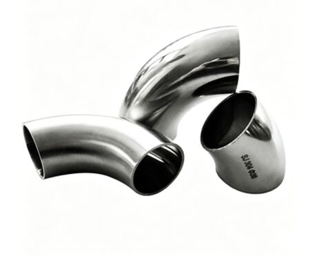 ข้อศอกสแตนเลส 304 ขัดเงา, ข้อต่อเชื่อมชน 90 องศาสำหรับงานประปา