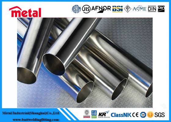 ASTM B619 / 622 โลหะผสม C22 ท่อเหล็กโลหะผสมนิกเกิล 1 1/2 '' STD N06022