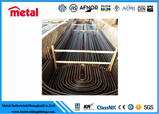 ท่อโลหะ UNS 32205 รูปตัวยูขนาดเส้นผ่านศูนย์กลาง 4 นิ้วท่อกลมสแตนเลส