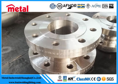 ASTM B462 N08020 หน้าแปลนคอเชื่อมโลหะผสมนิกเกิล WN RF Alloy 20 SCH40
