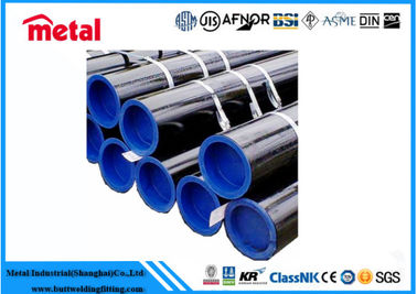 16 นิ้ว SCH20 ท่อเหล็กไร้รอยต่อรีดร้อน ASME SA213 T2 Blue End สำหรับของไหล
