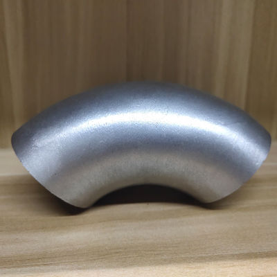 ASTM A234 ล้อแม็ก B-2 อุปกรณ์ท่อเหล็ก 90deg 4 นิ้ว Sch80 ศอกไม่มีรอยต่อ