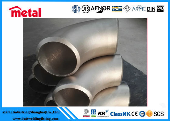 การเชื่อมต่ออุปกรณ์ท่อเหล็กโลหะผสมไม่มีรอยต่อ 90 ° Elbow C-276 3 