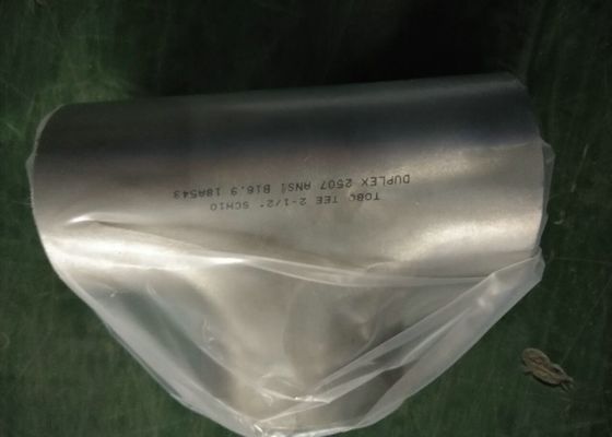 ASTM Butt Welding WP304N A403 ข้อต่อท่อสแตนเลสเท่ากับ Tee