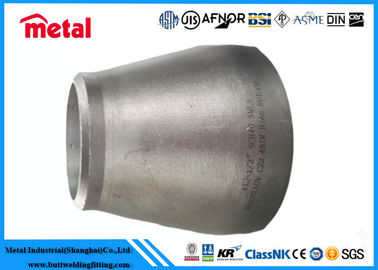 ข้อต่อเชื่อมชน Super Duplex Stainless Steel UNS S32750 Eccentric Reducer 1 X 3/4 ASME B16.9