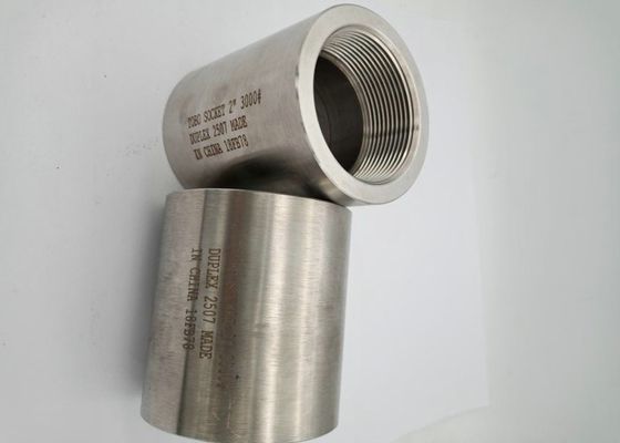 ข้อต่อท่อโลหะผสมความต้านทานการกัดกร่อน Coupling เกลียว Inconel โลหะผสม 625