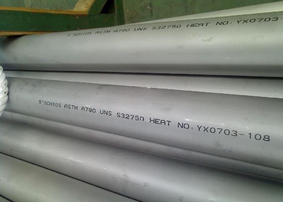 ท่อเหล็กไร้รอยต่อ S32750 2507 Hastelloy Super Duplex Steel