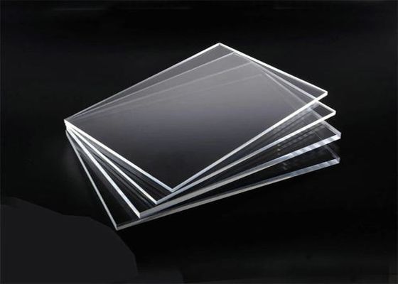 กระดานพลาสติก 1 มม., 10 มม. แผ่นอะคริลิคขัดเงา Perspex PMMA Lucite Plate Clear