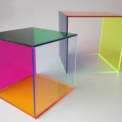 อะคริลิคใสสูง 1220 * 2440 มม. 1.56 ม. * 3.05 ม., 2.05 ม. * 3.05 ม. 3 มม. 100% วัสดุใหม่แผ่นอะคริลิก Pmma