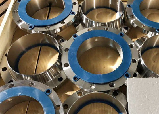 ร่อง 150psi Sch10s Astm A182 Gr F51 หน้าแปลนคอเชื่อม