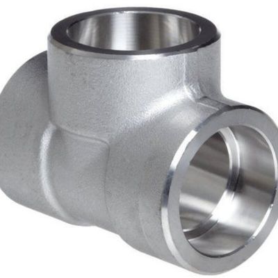 UNS S30400 Sch80 ฟอร์จฟิตติ้งท่อเหล็กอัลลอยด์ทีเท่ากัน