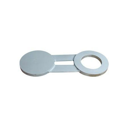 B366 N08800 หน้าแปลนเหล็กโลหะผสมนิกเกิลตาบอด 300 # 8 