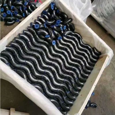 ข้อศอกเชื่อมเหล็กกล้าคาร์บอน Gb 1.5 ครั้ง 90 องศาศอกเจาะแบบไม่มีรอยต่อขยายแบบกำหนดเอง 45 องศา 180 องศา