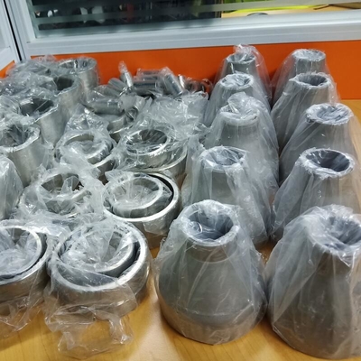 อุปกรณ์ลดข้อต่อท่อเหล็กดูเพล็กซ์ ASTM A185 F53 2507 อุปกรณ์เชื่อมแบบชน Con Reducer