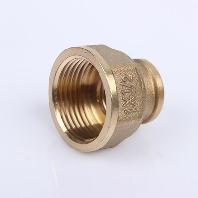 ข้อต่อทองเหลืองบูชรอย UNS70600 NPT เกลียวข้อต่อท่อทองแดงบูชฟิตติ้งฟอร์จ