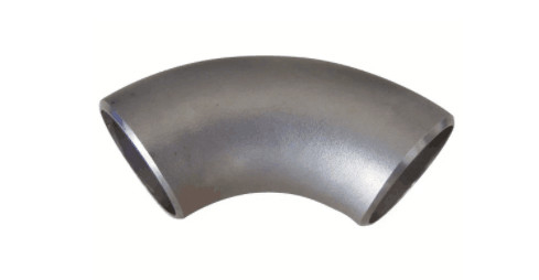 การเชื่อมแบบก้นแบบไม่มีรอยต่อความยาวรัศมีข้อศอก 90 องศา ASTM C70600 1/2”SCH80
