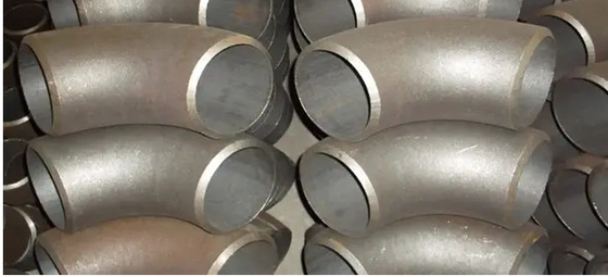 การเชื่อมแบบก้นแบบไม่มีรอยต่อความยาวรัศมีข้อศอก 90° 4”SCH-40 ASTM A815 UNS S31803