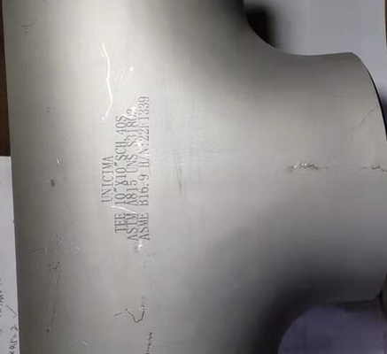 การเชื่อมแบบก้นแบบไม่มีรอยต่อแบบตรง 8” * 8” SCH-40S ASTM A403-WP316/316L ASME B16.9