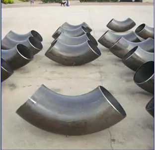 การเชื่อมแบบก้นแบบไม่มีรอยต่อความยาวรัศมีข้อศอก 90° 8”SCH-20 ASTM N08825 Alloy 825