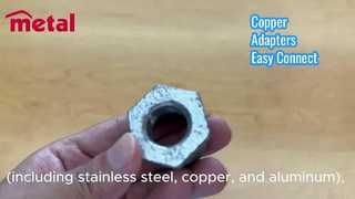 อะแดปเตอร์ทองแดง (ตัวผู้ & ตัวเมีย) | ขั้วต่อท่อเกลียว