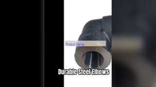ข้อศอกเหล็กกล้าคาร์บอน SCH80s ANSI B16.9 ข้อต่อท่อ