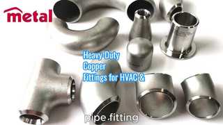 อุปกรณ์ทองแดงสำหรับงานหนักสำหรับ HVAC และการใช้ในอุตสาหกรรม