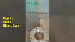 ทัวร์ชมคลังสินค้า: สต็อกฟิตติ้งทองแดงมากมายพร้อมจัดส่ง