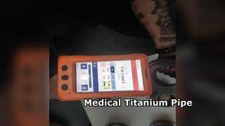 เครื่องมือแพทย์ท่อโลหะผสมไทเทเนียมที่เข้ากันได้ทางชีวภาพ