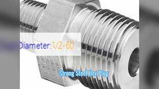 ปลั๊กหกเหลี่ยมเหล็กโลหะผสมปลอมแปลง / นิ้ว